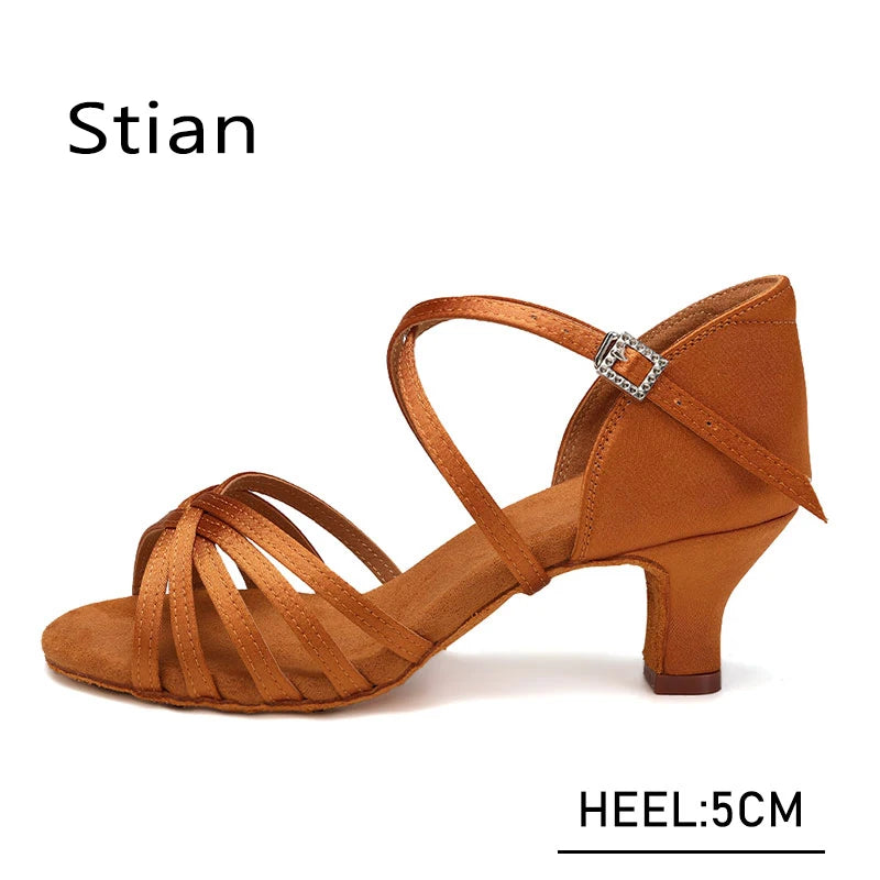 Women Latin Dance Shoes High Heels