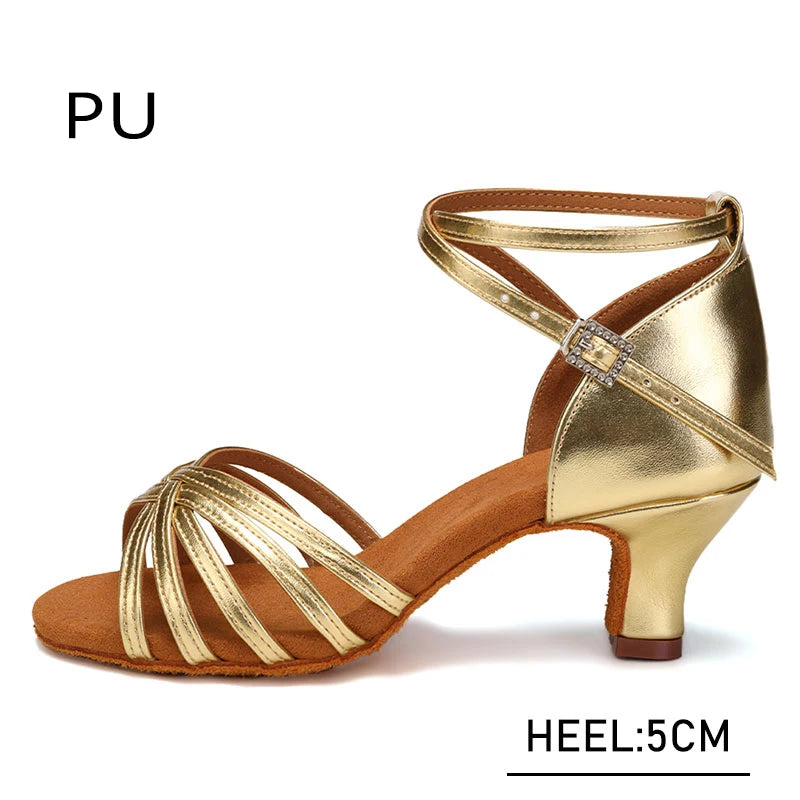 Women Latin Dance Shoes High Heels