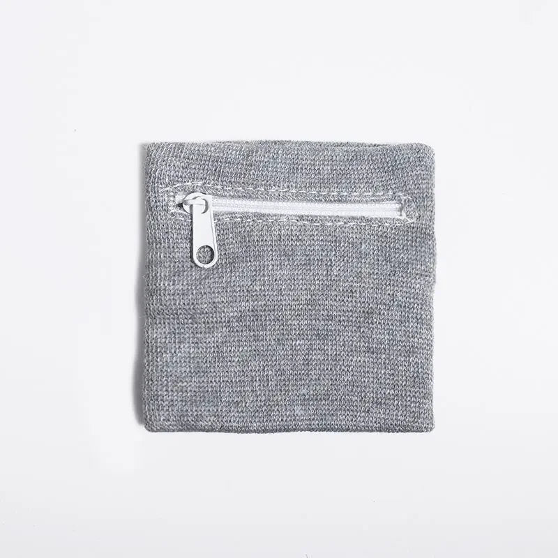 Sports Wristband Zipper Wrist Support Wallet Multifunction Gym Running Arm Band Bag Key Card Storage Bag Cycling Purse Sweatband