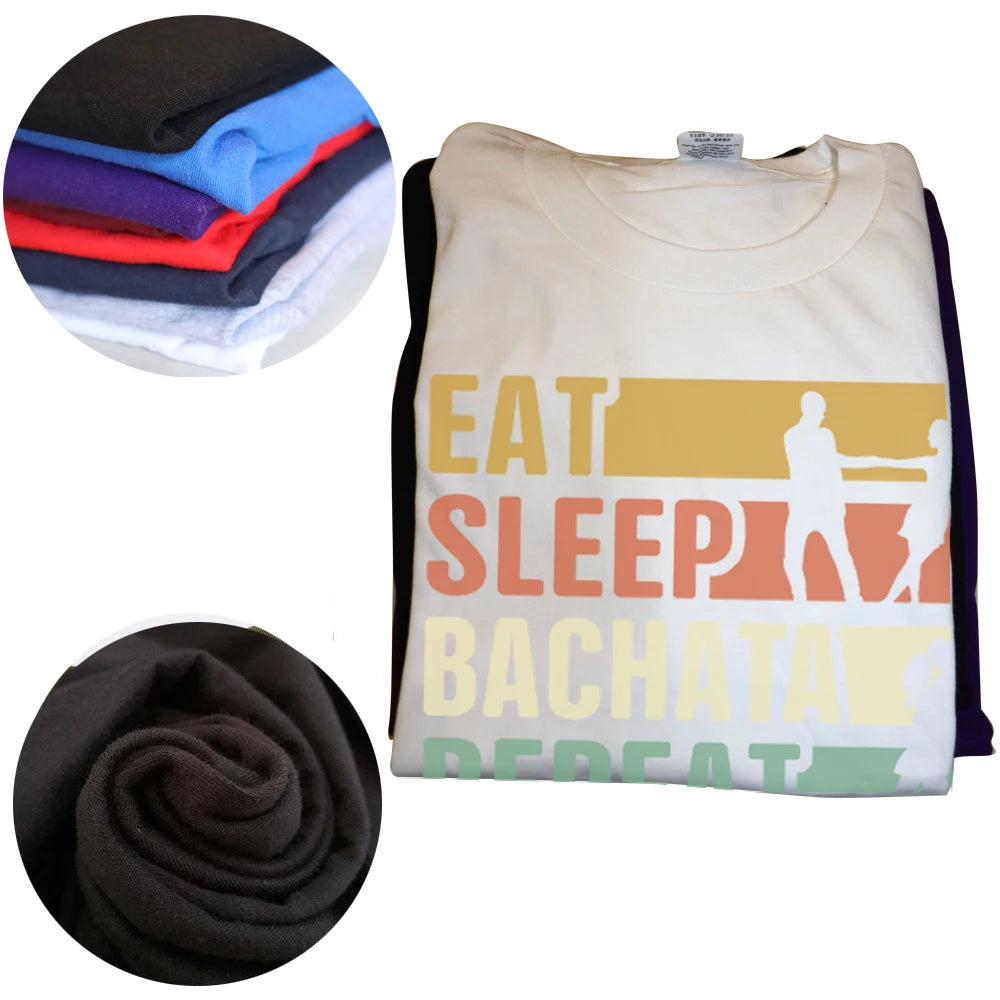 Eat Sleep Bachata Repeat T Shirts